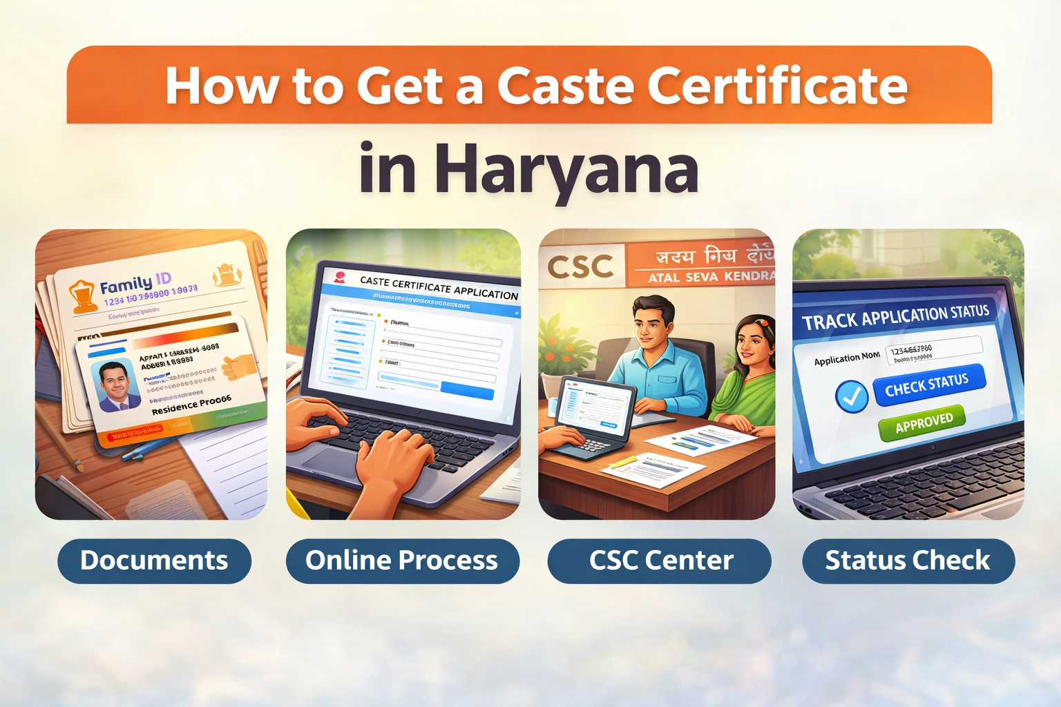 Haryana Jati Praman Patra Kaise Banaye