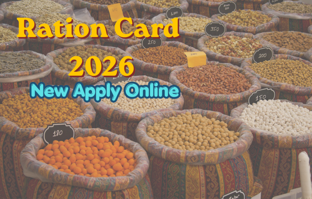 राशन कार्ड नया आवेदन